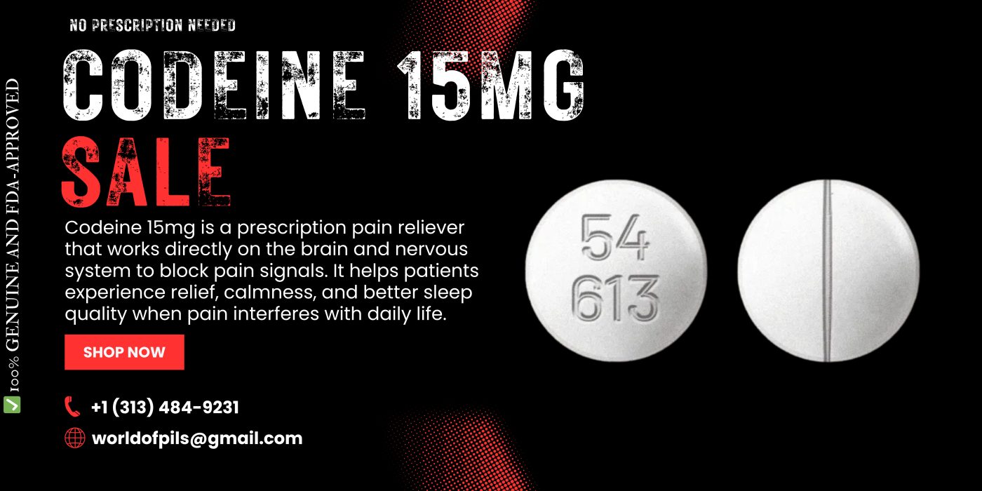 Buy Codeine 15mg Online – Fast Pain Relief You Can Trust 8 Codeine 15mg