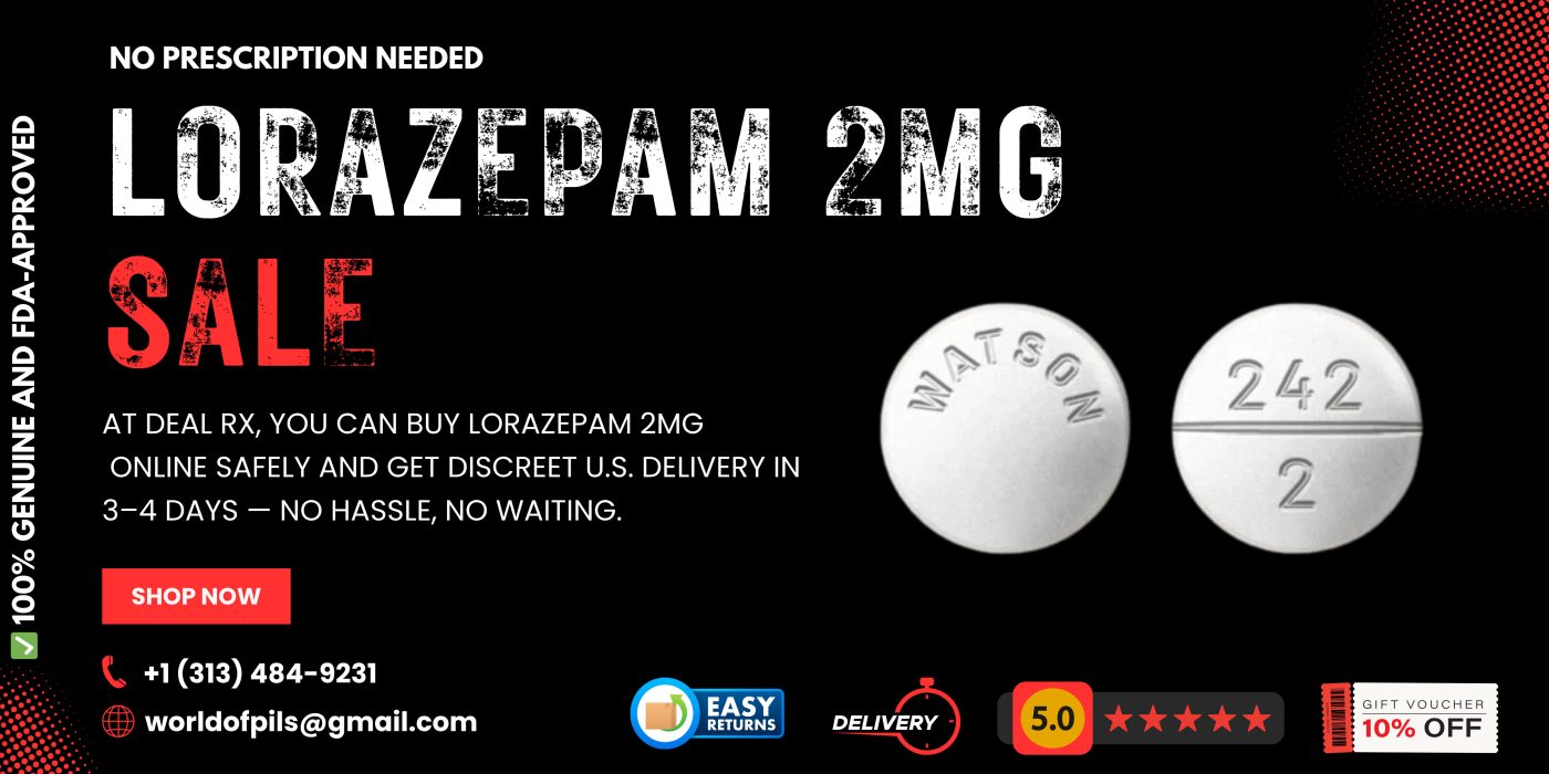 Buy Lorazepam 2mg Online – Fast-Acting Relief for Anxiety, Panic & Insomnia 3 Lorazepam 2mg
