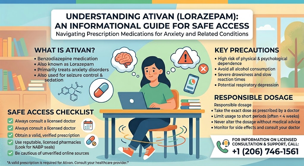 Understanding Ativan (Lorazepam): Clinical Uses and Safety 1 2bb7177b 7fcb 410f b9ea af82552da646